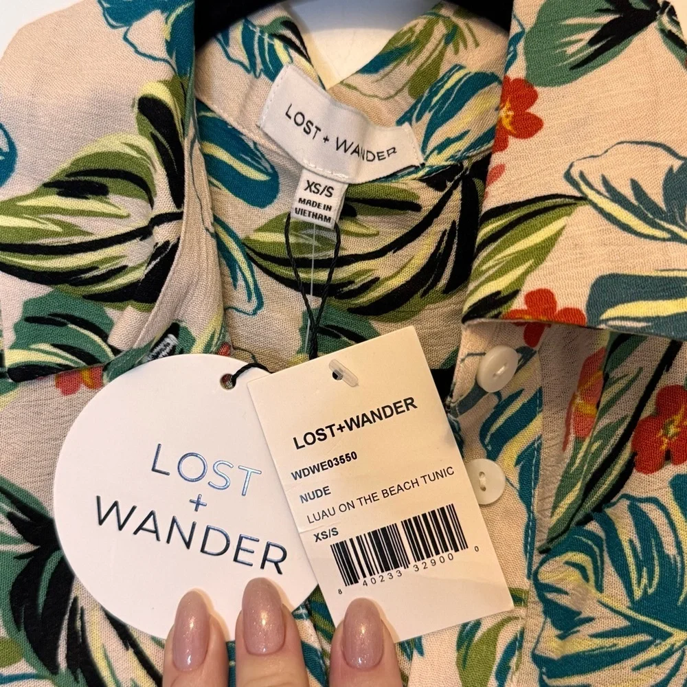 Lost + Wander Floral Beach Tunic - Picture 2 of 3